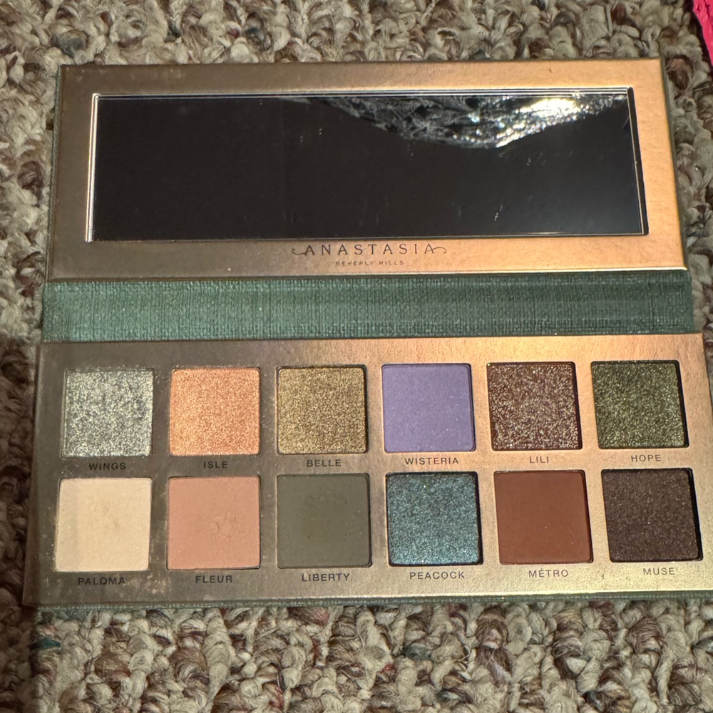 Brand new never used Anastasia Beverly Hills Nouveau Eyeshadow Pallet